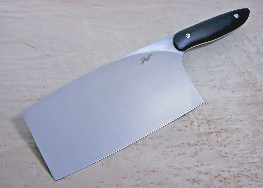 Oriental Cleaver with Micarta Handle