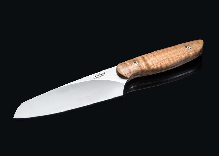 5.5" Fiddleback Maple Evolution Chef Knife