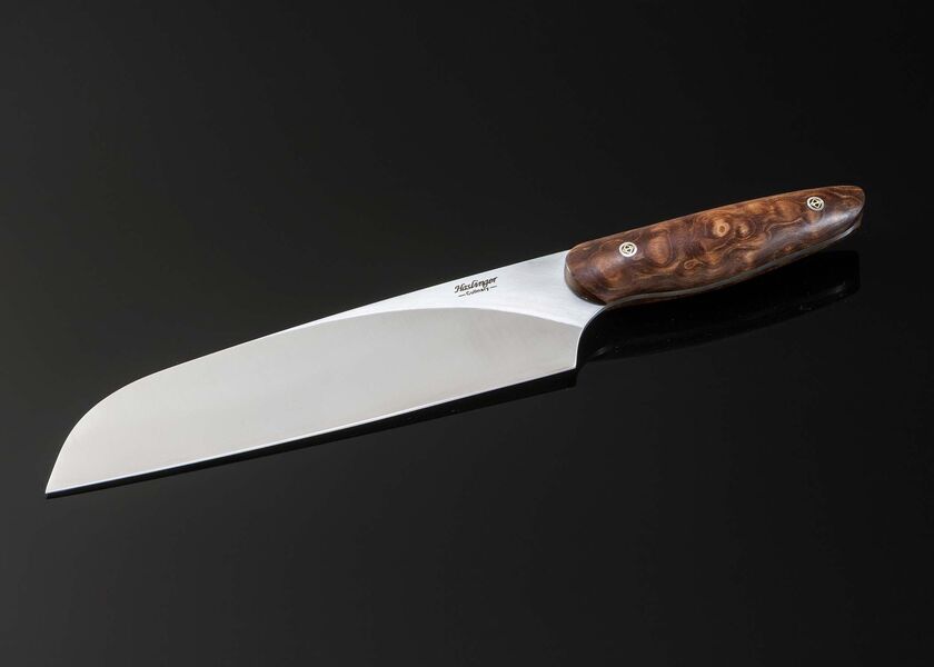 8" Bladed Evolution Chef Knife with Quilted Maple Handle