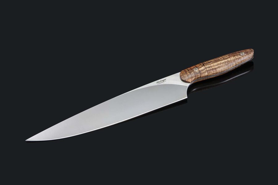 New Generation Chef Knife 10" - Spalted Maple Handle
